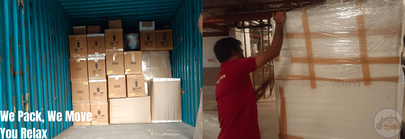 well organized packed goods